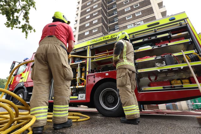 Members of the Fire Brigades Union will be balloted in the coming weeks (James Manning/PA)