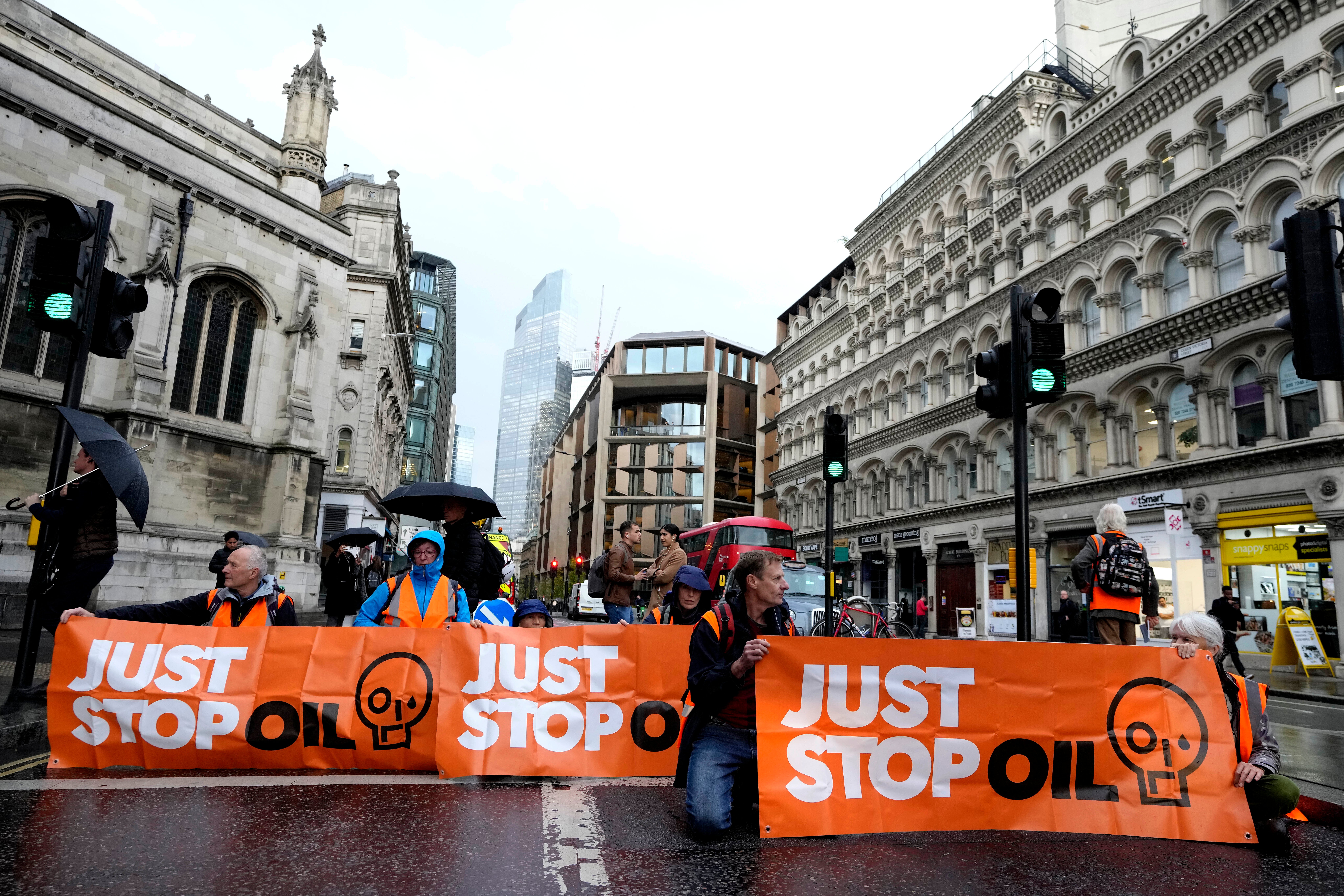 Just Stop Oil is calling for an end to all new oil and gas licenses