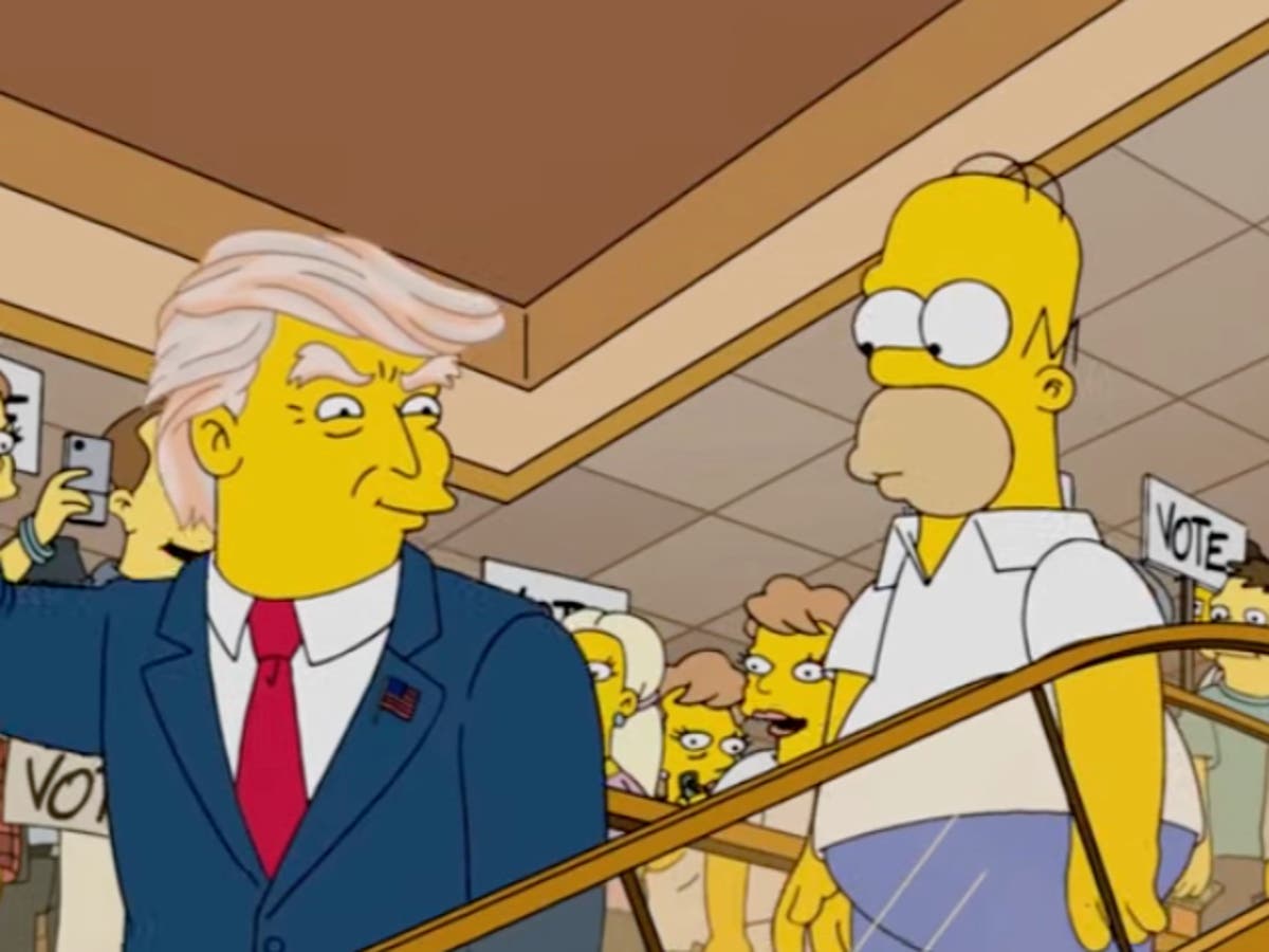 Donald Trump candidat à l'élection présidentielle de 2024: les Simpsons  l'avaient encore une fois prédit