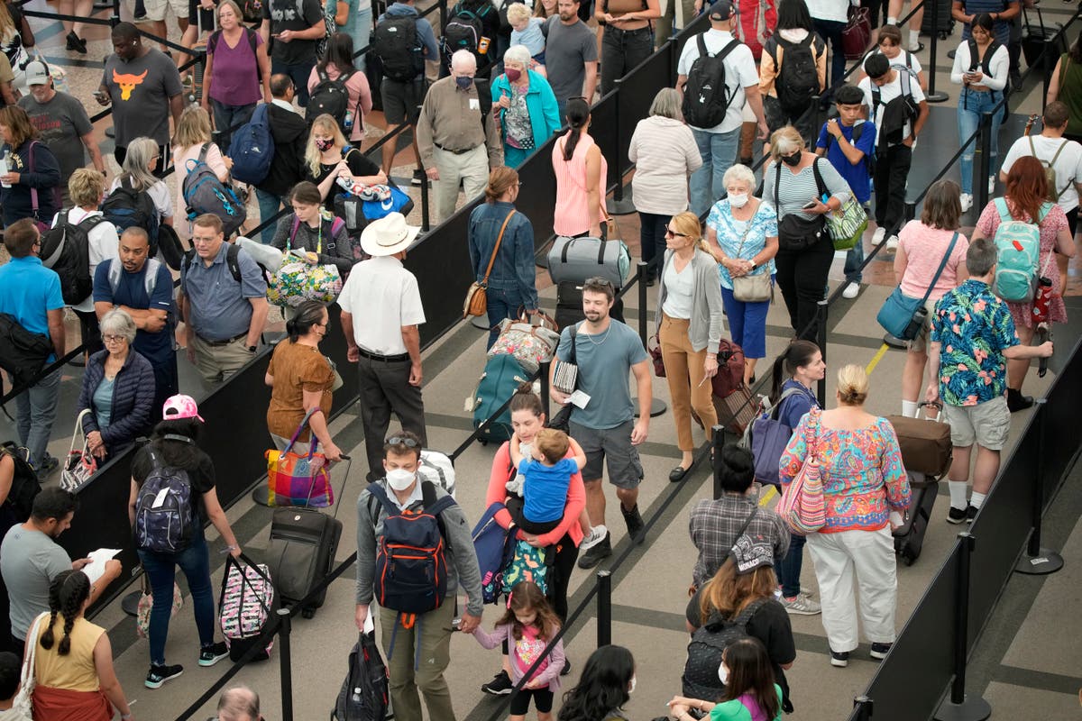 The busiest days to fly during the winter holidays