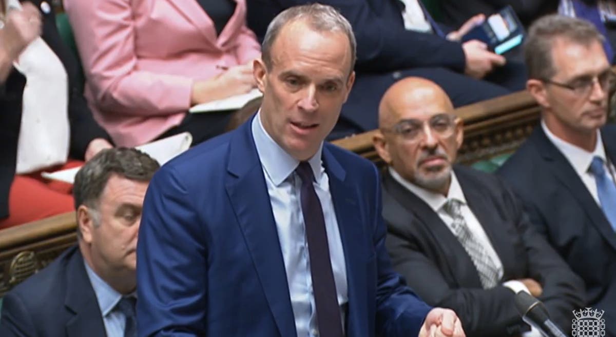 Voices: Dominic Raab is a shining example of Tory &lsquo;integrity&rsquo;