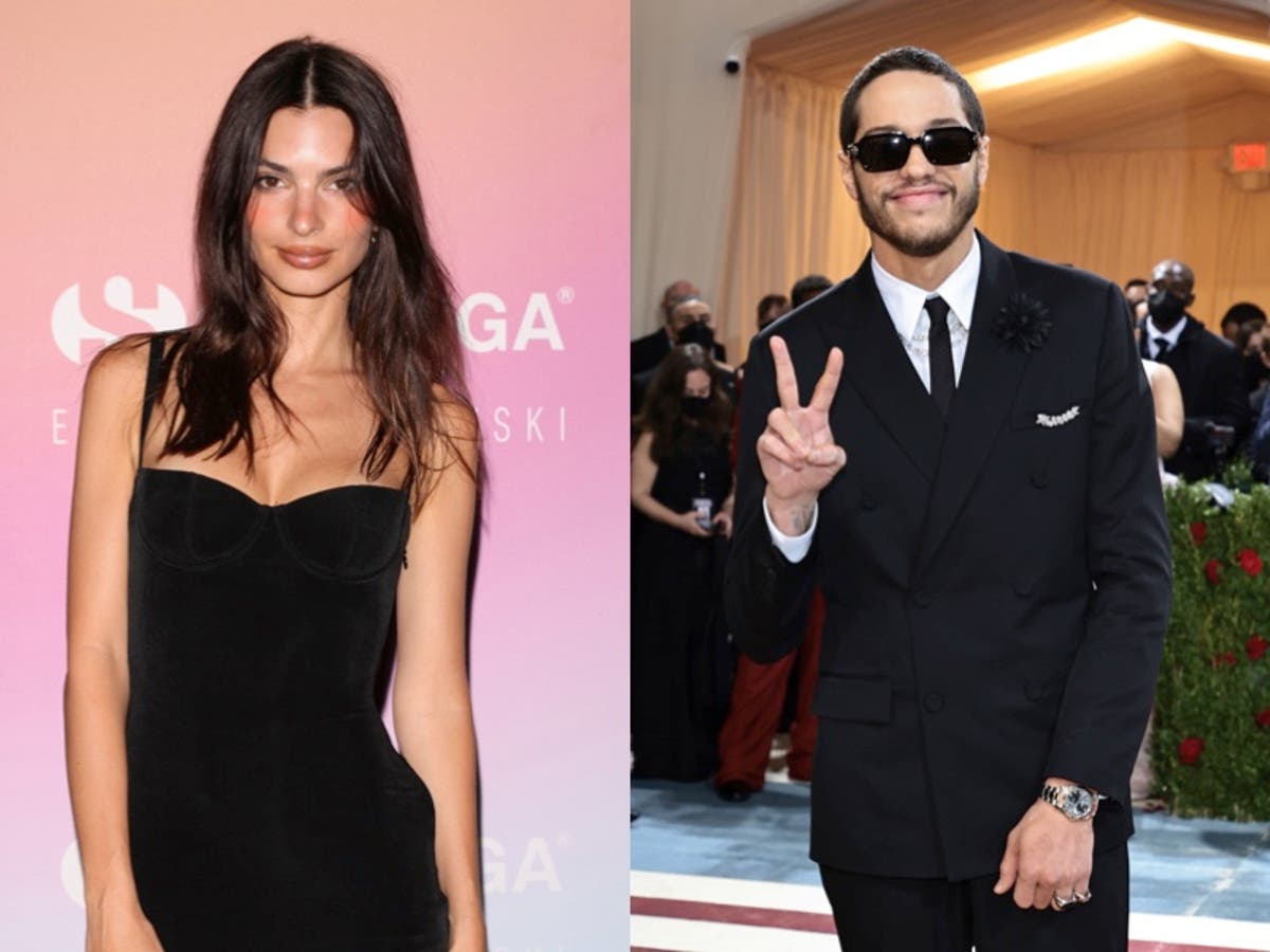 Emily Ratajkowski subtly reacts to tweet about dating Pete Davidson ...