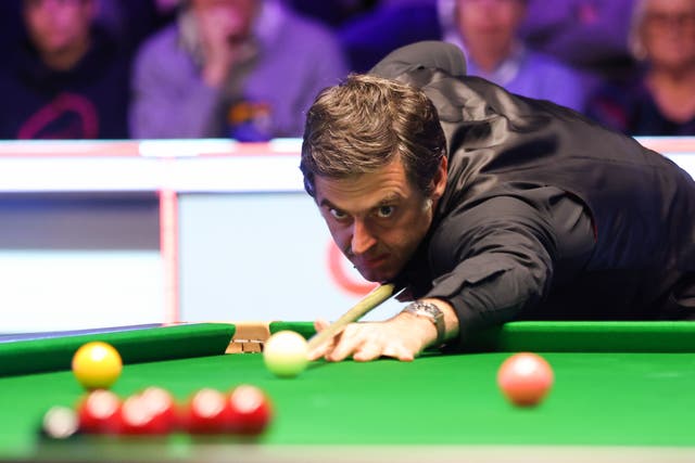 <p>Ronnie O’Sullivan cruised into the quarter-finals of the UK Championship </p>