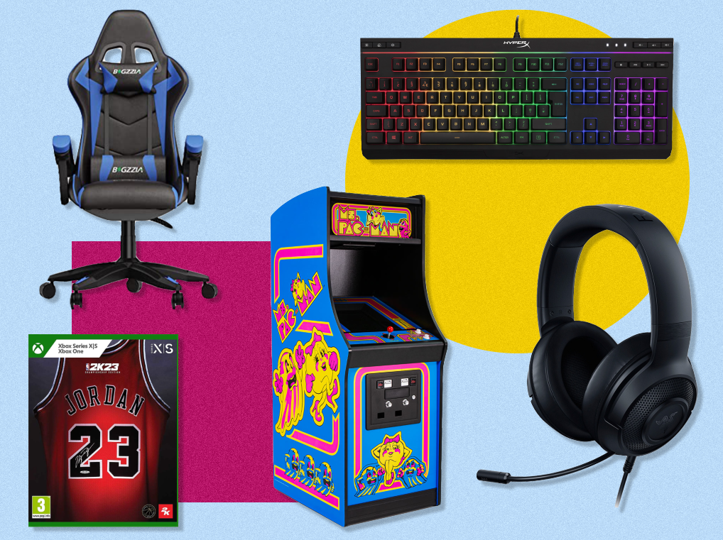 Shop all the best deals from arcade machines, to keyboards