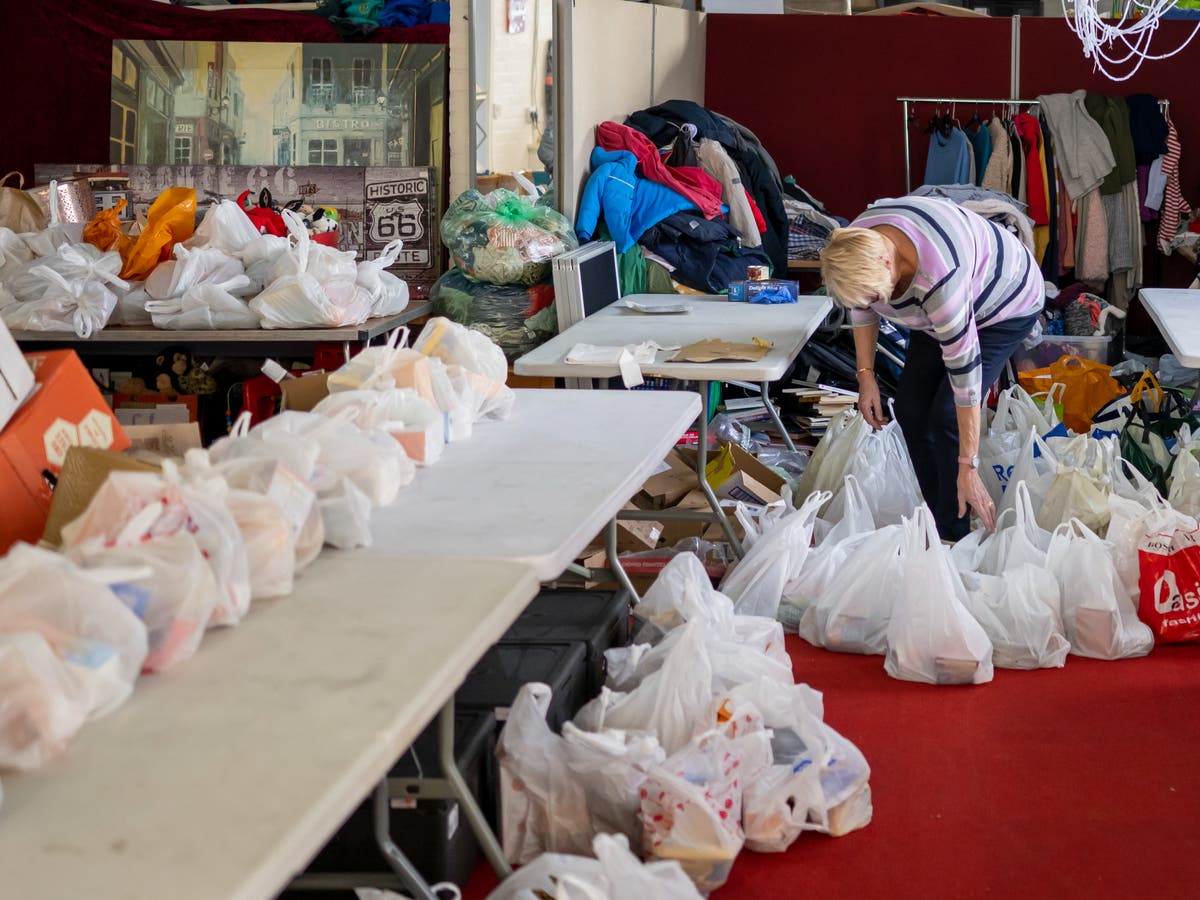Majority of food banks helping new people in cost of living crisis