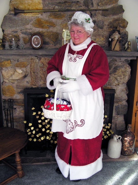 Dianne Grenier, 74, is a retired Connecticut engineer who began being Mrs Claus 16 years ago