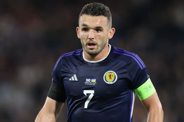 John McGinn is still hurting over Scotland missing out on the World Cup (Steve Welsh/PA)