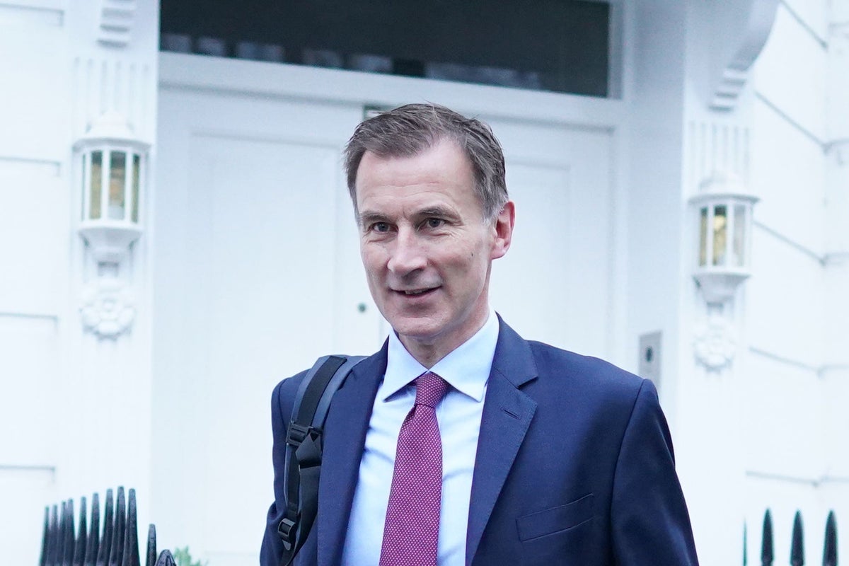 Jeremy Hunt vows tax hikes and spending cuts needed to ‘face economic storm’