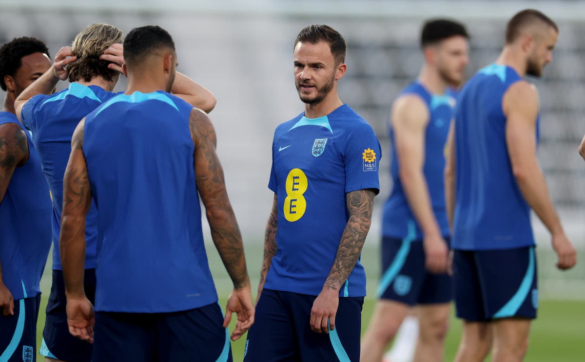 World Cup 2022 LIVE: Maddison misses training as Sven-Goran Eriksson says England are tournament favourites