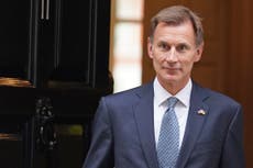 Jeremy Hunt launches post-Brexit plan to rip up EU banking red tape