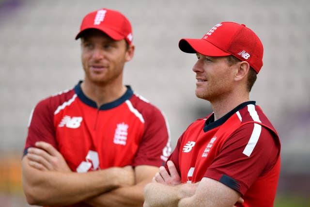 Jos Buttler (left) and Eoin Morgan (right) are behind a new cricket-themed festival (Dan Mullan/PA)