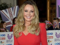 Carol Vorderman says I’m a Celeb shower scenes were ‘very uncomfortable’