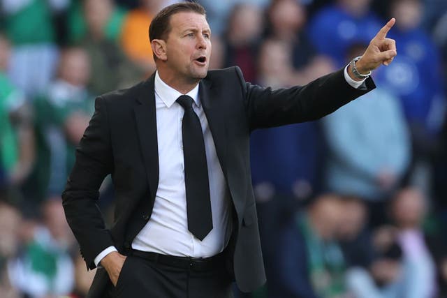 Ian Baraclough has spoken for the first time since his dismissal as Northern Ireland manager (Liam McBurney/PA)