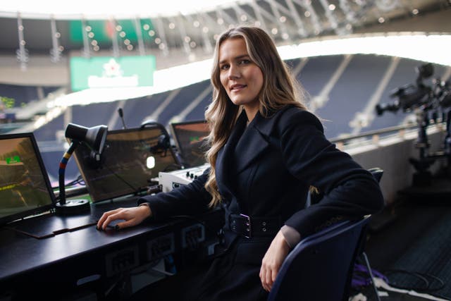 Soccer WCup Broadcasters Woman Lead