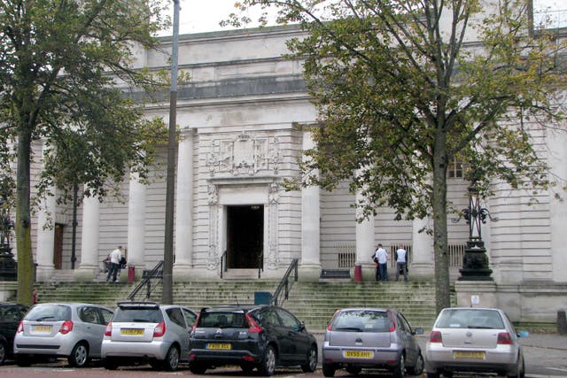 A general view of Cardiff Crown Court in Cardiff, Wales (PA)