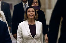 Pelosi speech – live: House speaker to address ‘future plans’ in noon address after GOP wins House control