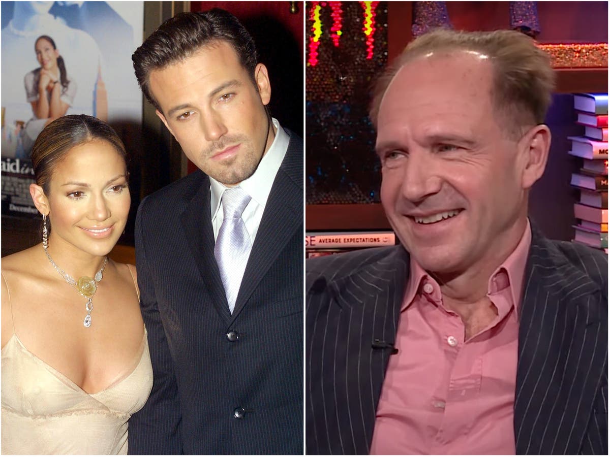 Ralph Fiennes says he was a &lsquo;relationship decoy&rsquo; for Jennifer Lopez and Ben Affleck