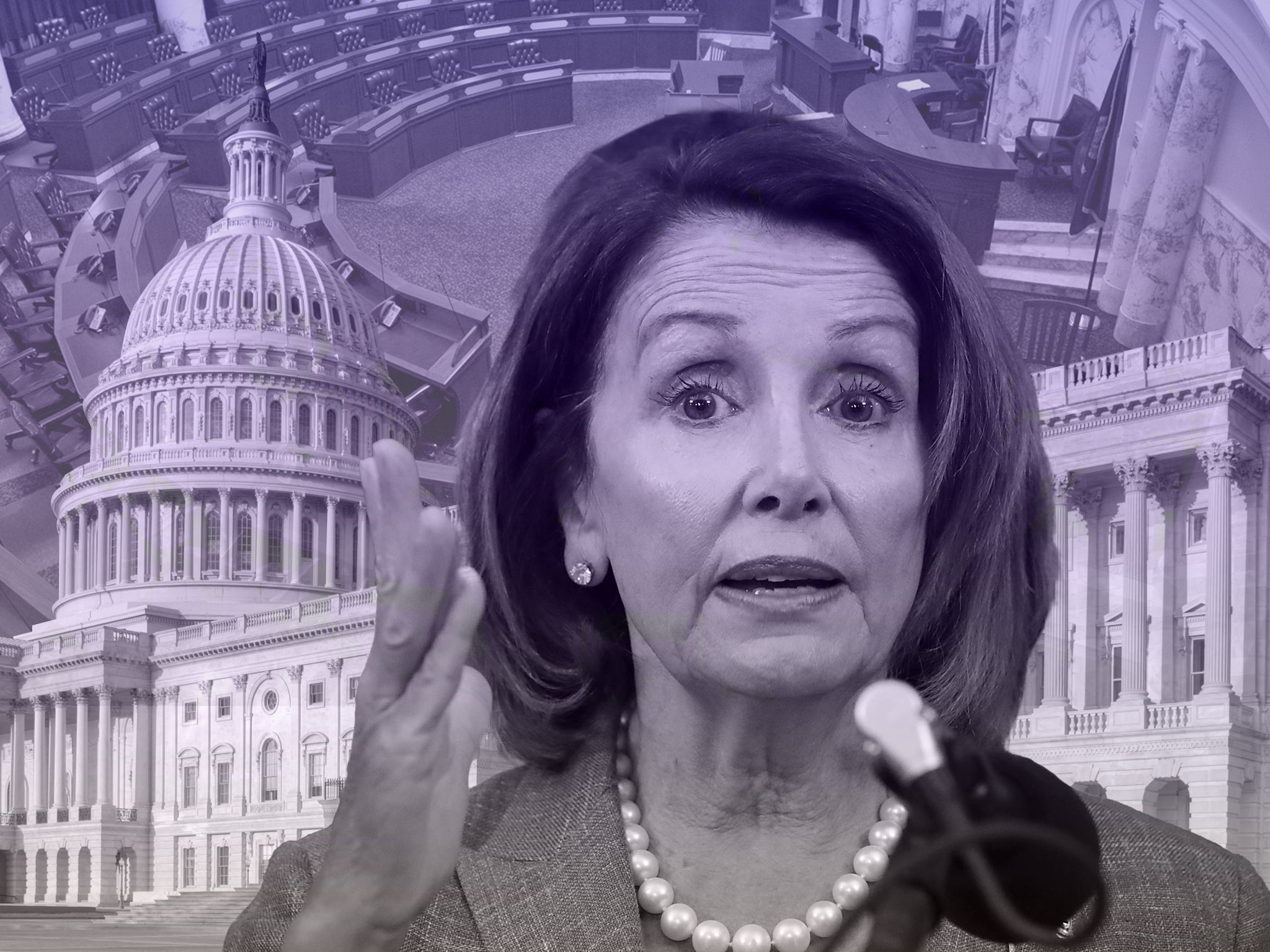 Nancy Pelosi has stepped down as Democrat leader after their defeat in the House of Representatives midterm elections