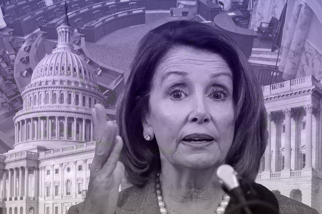 <p>Nancy Pelosi has stepped down as Democrat leader after their defeat in the House of Representatives midterm elections </p>