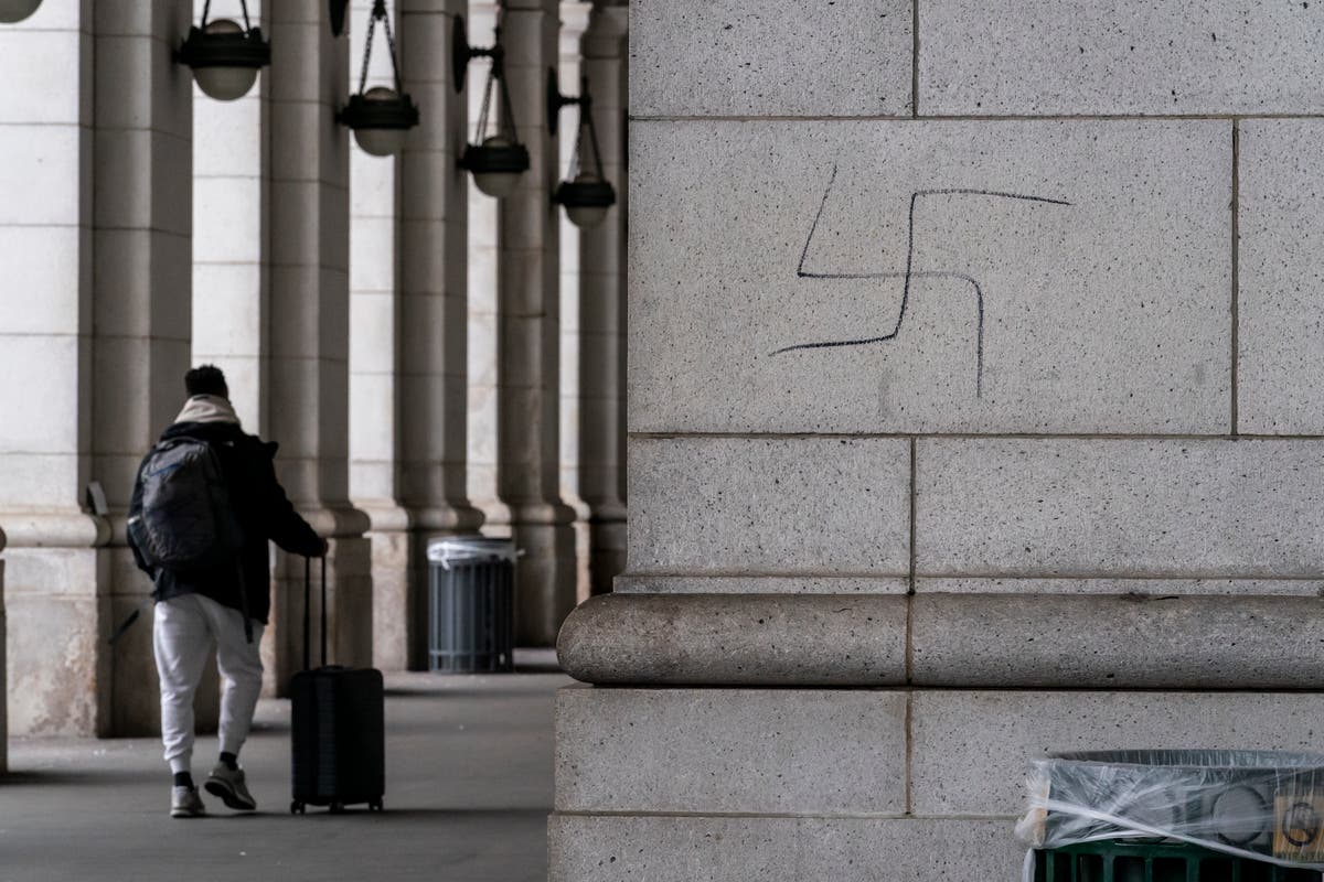 Antisemitic graffiti in DC suburb seen as part of a trend