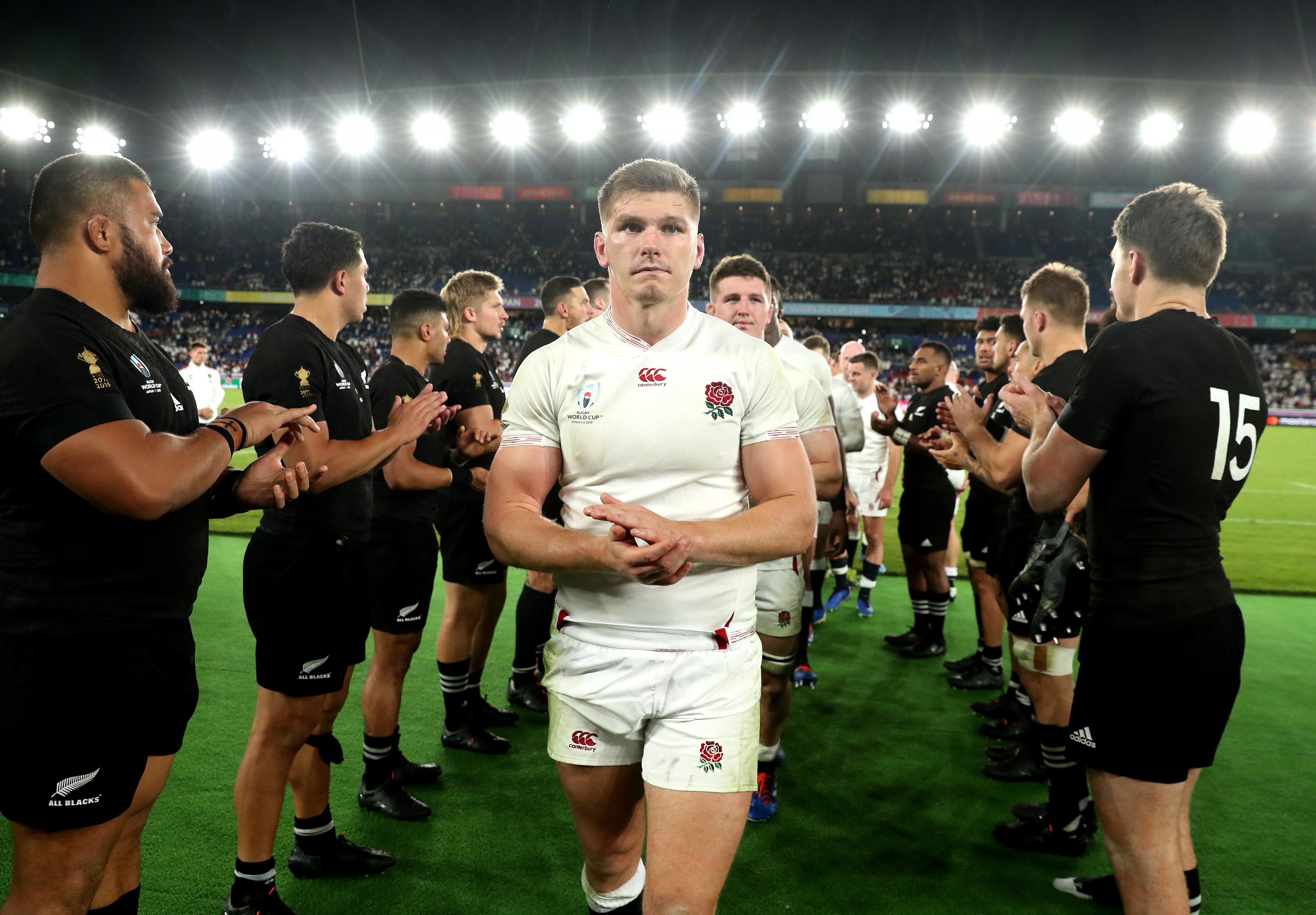 <p>England beat New Zealand on a memorable night in Yokohama </p>