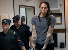 Brittney Griner ‘trying to stay strong’ as she starts sentence in Russian penal colony