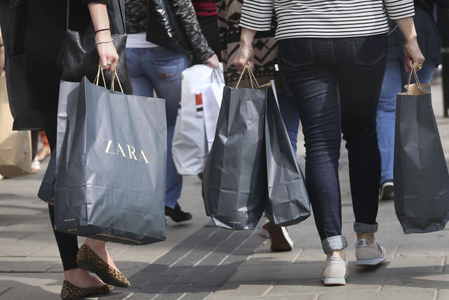 Consumer confidence rose slightly in November (Philip Toscano/PA)
