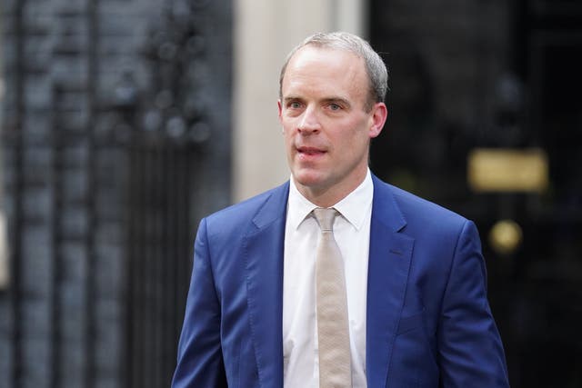 Justice Secretary and Deputy Prime Minister Dominic Raab (PA/James Manning)