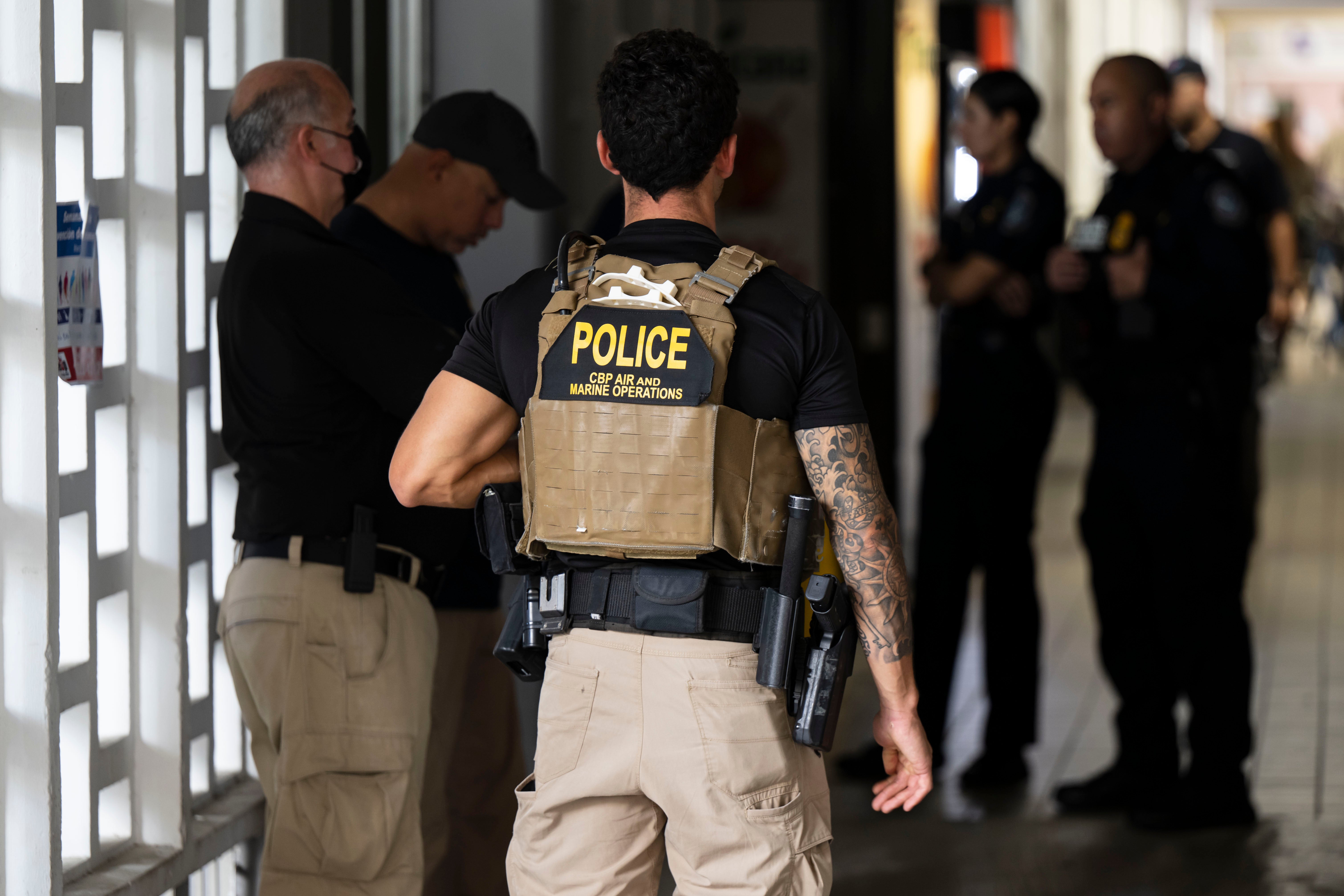 Puerto Rico US Customs Agents Shot