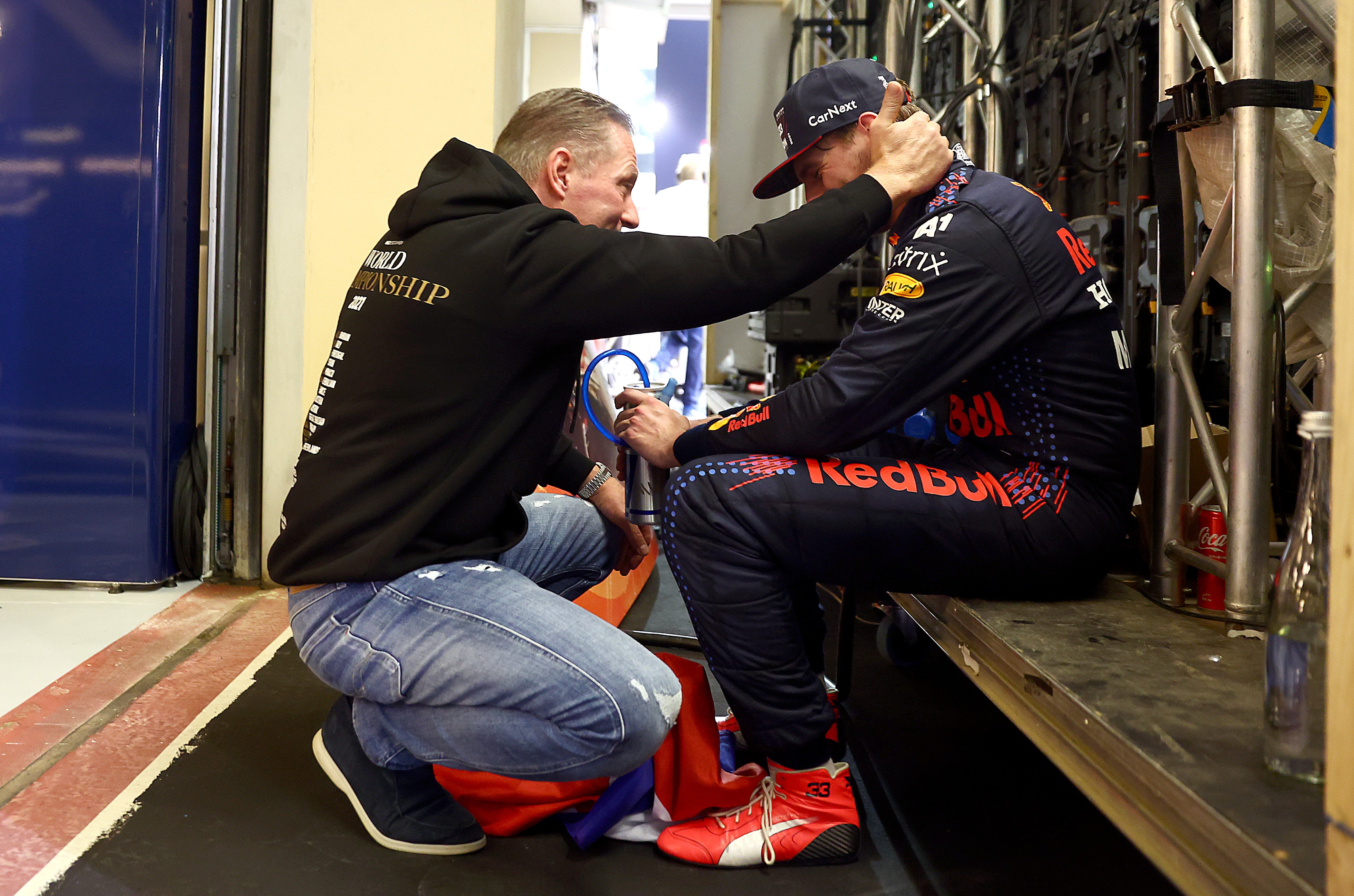 A dream fulfilled for Verstappen and his father, Jos