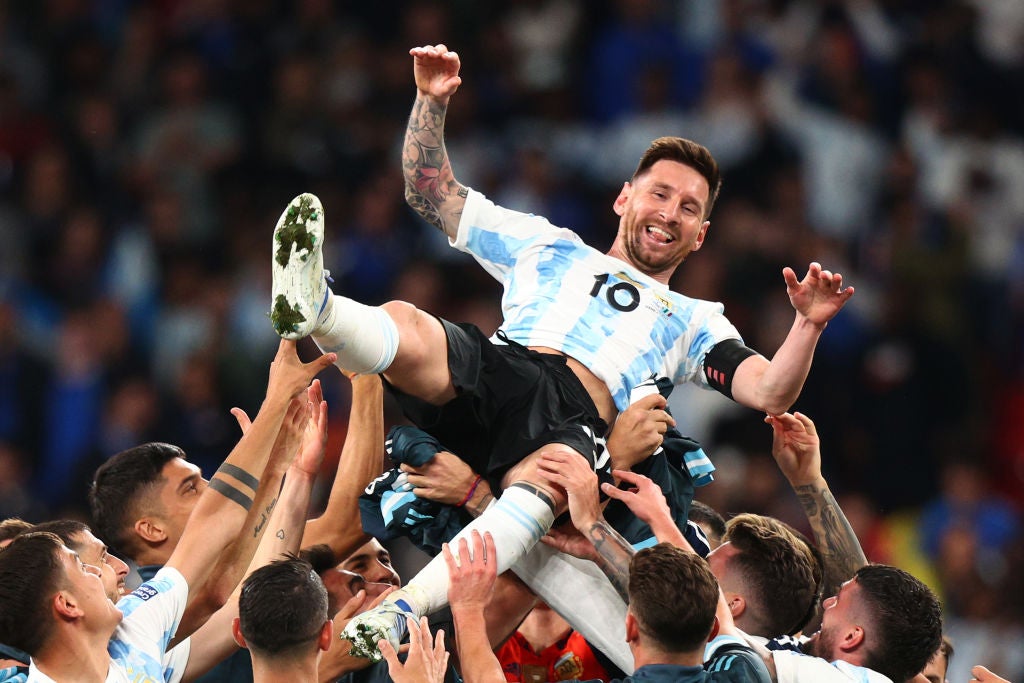 Messi captained Argentina to its first major title in 28 years