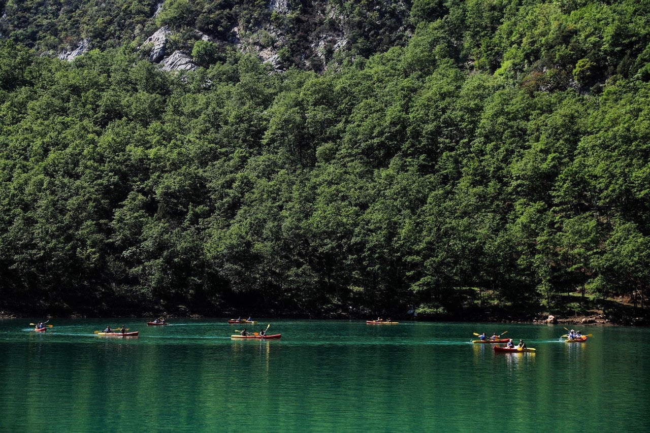Kayaking in Albania: a three-hour flight from the UK