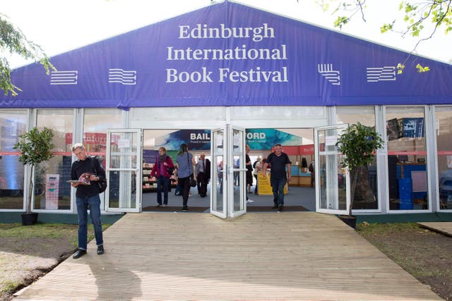 The Edinburgh International Book Festival will be scaled back next year (Robert Perry/PA)