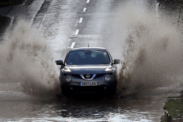 Weather warnings are in force for heavy rain in the east of Scotland (Gareth Fuller/PA)