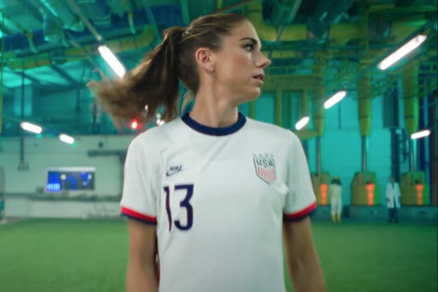 <p>Alex Morgan appears in the Nike ad ‘Nike FC Presents the Footballverse'</p>