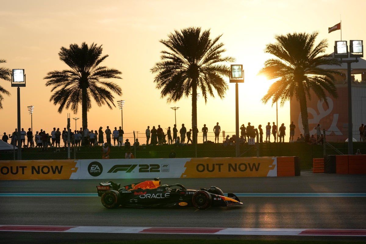 Max Verstappen sets fastest practice time before Abu Dhabi Grand Prix