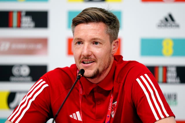 Wales goalkeeper Wayne Hennessey spoke at a World Cup press conference in Doha (Mike Egerton/PA)