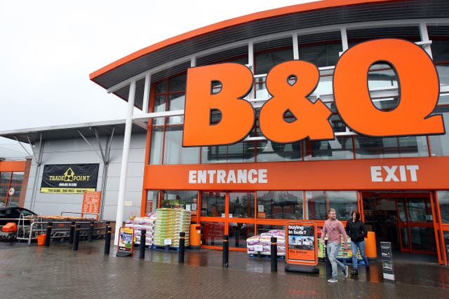 B&Q owner Kingfisher is set to reveal how the DIY sector is faring as consumers face squeezed household budgets and the housing market slows (Paul Faith/ PA)