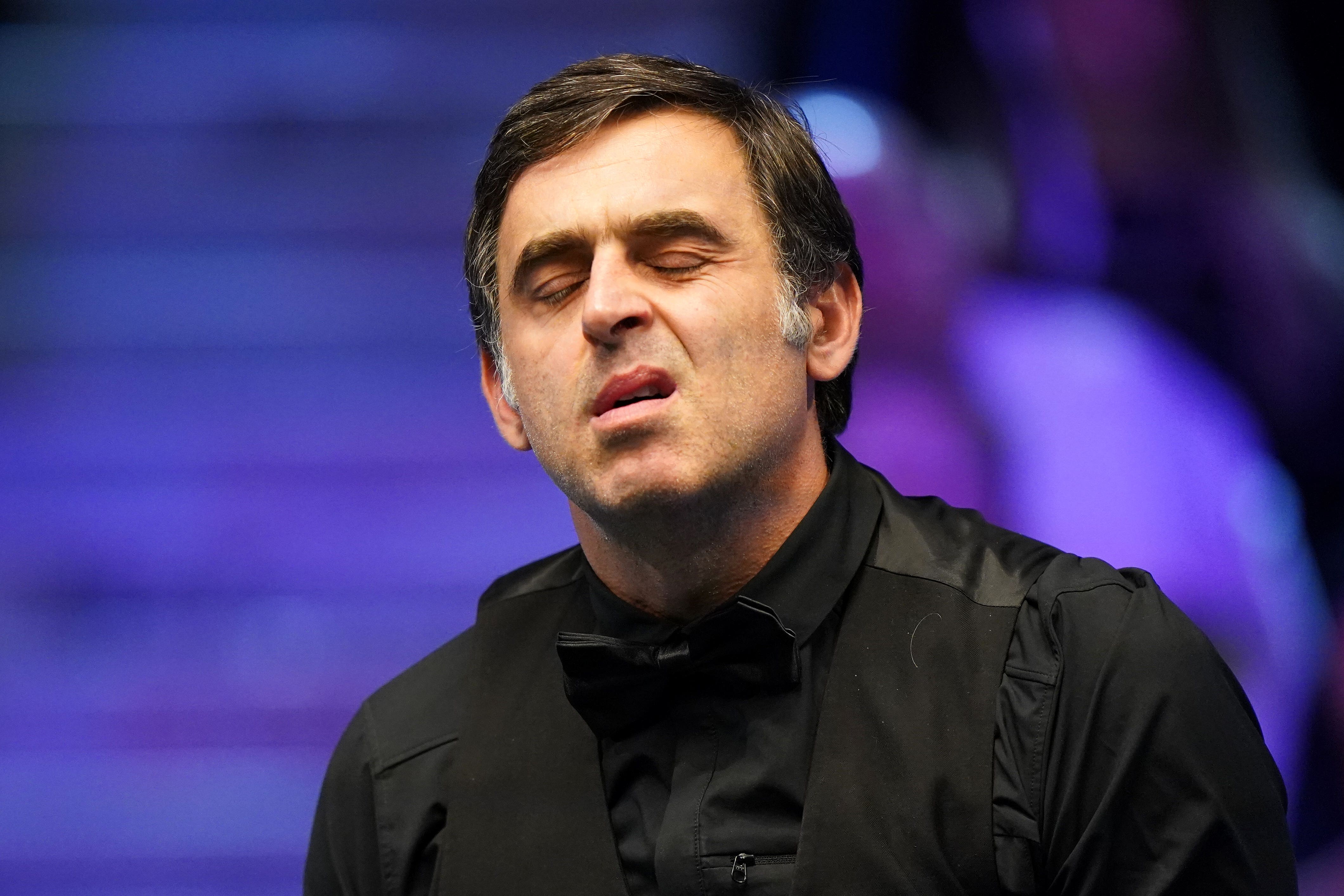Ronnie O’Sullivan was whitewashed in a Triple Crown event for the first time at the UK Championship in York (Tim Goode/PA)