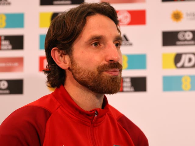 <p>Wales midfielder Joe Allen has been dealing with a hamstring injury</p>
