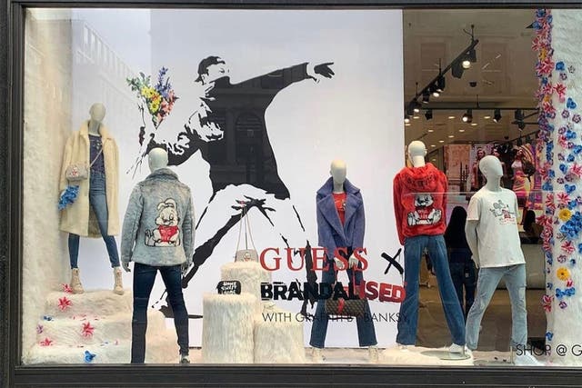 The picture posted by Banksy (Banksy/Instagram/PA)