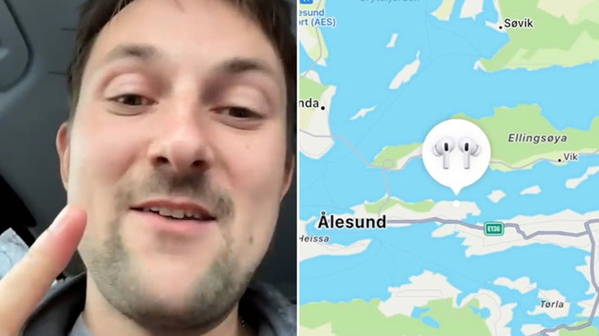 Couple fly from London to Oslo before driving six hours to find missing AirPods