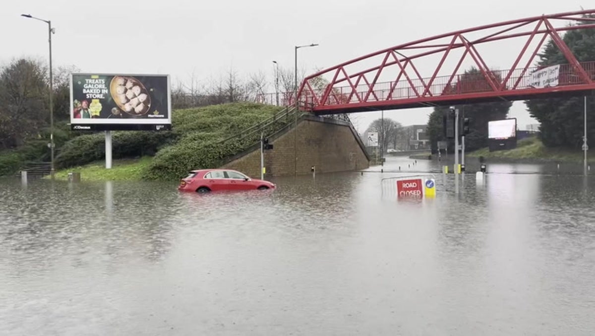 Edinburgh underwater as floods sweep parts of Scotland
