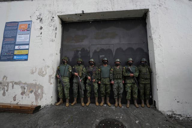 APTOPIX Ecuador Prison Riot