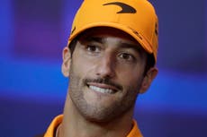 Daniel Ricciardo set to rejoin Red Bull as F1 champions’ reserve driver
