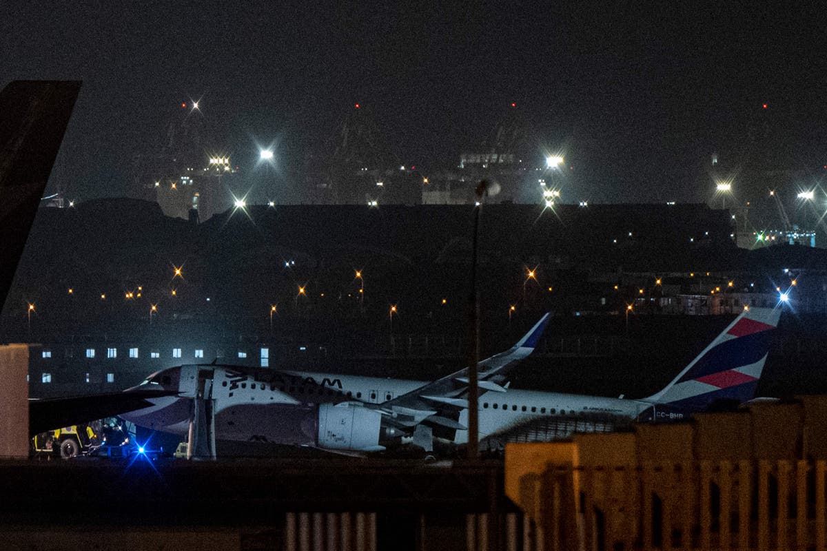 Latam Airlines plane crashes on runway, kills two firefighters