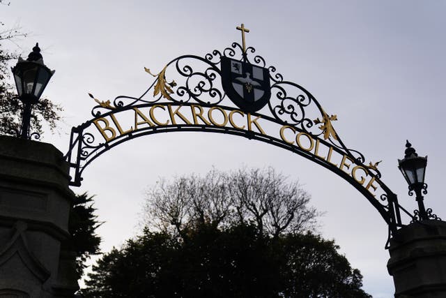 Abuse is alleged to have taken place at Dublin’s prestigious Blackrock College (Brian Lawless/PA)