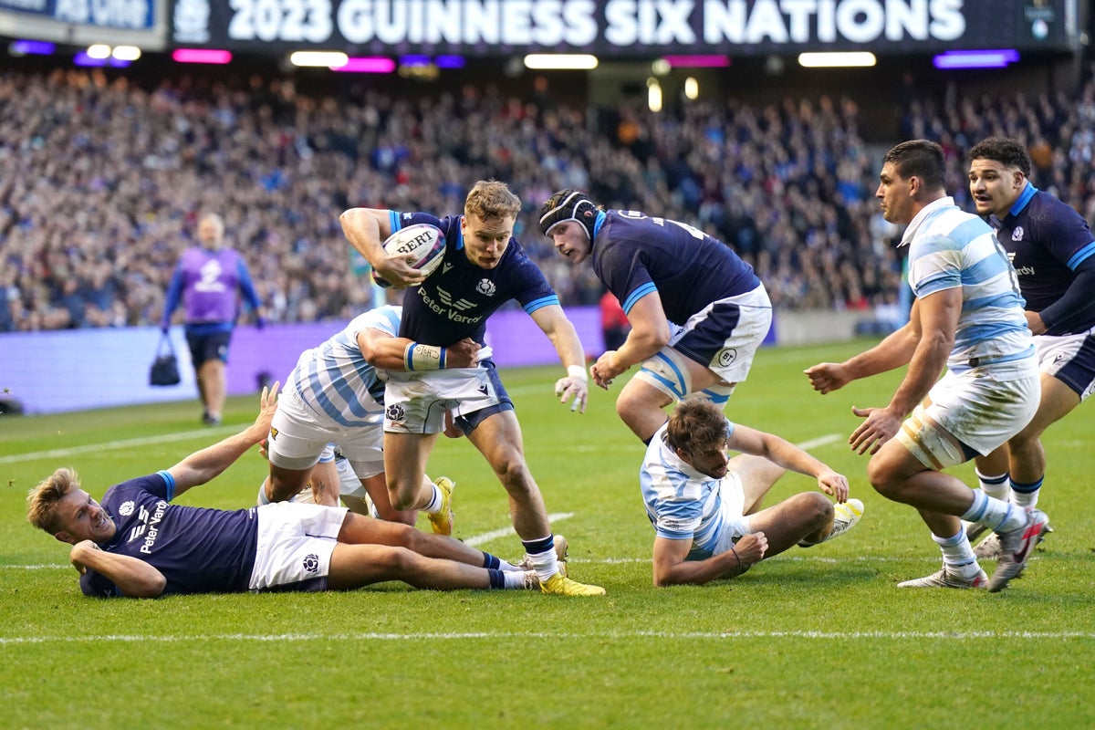 Scotland vs Argentina LIVE: Rugby result and reaction as Darcy Graham gets hat-trick in feisty Scottish win