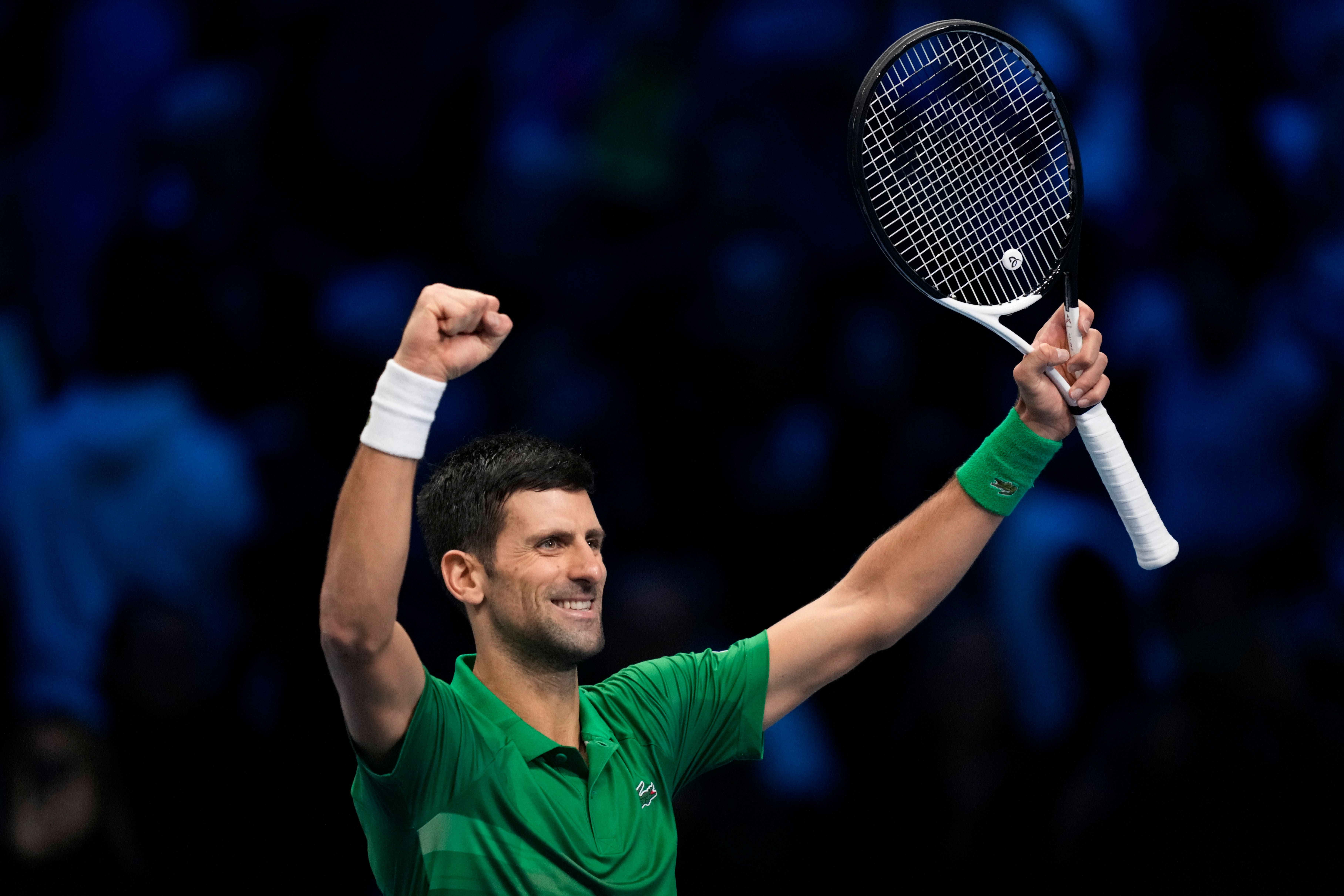 Novak Djokovic closes in on Roger Federer record after reaching ATP Finals final The Independent