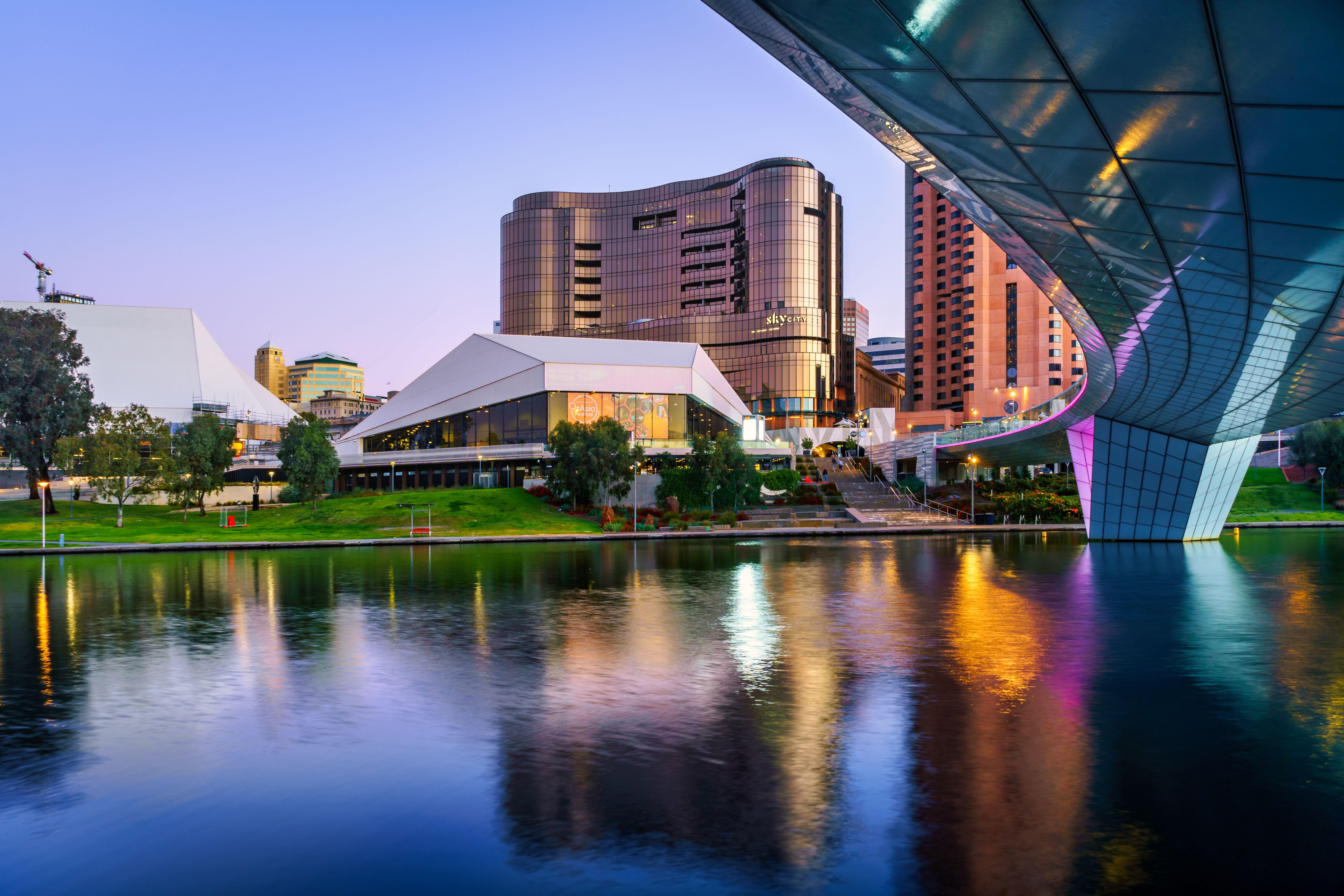 If Emirates no longer flies to Adelaide and your postponed trip means you have to fly via another airport – why not make a virtue of necessity?